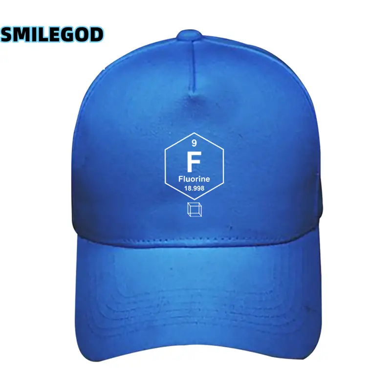 Mendeleev Periodic Table Cap Black Male Female
