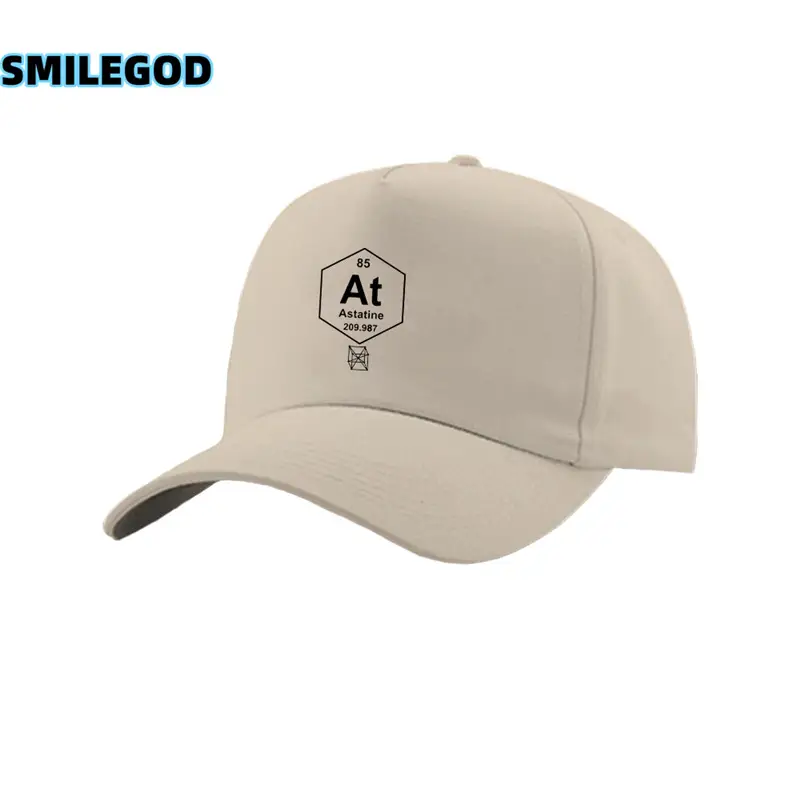 Mendeleev Periodic Table Cap Black Male Female