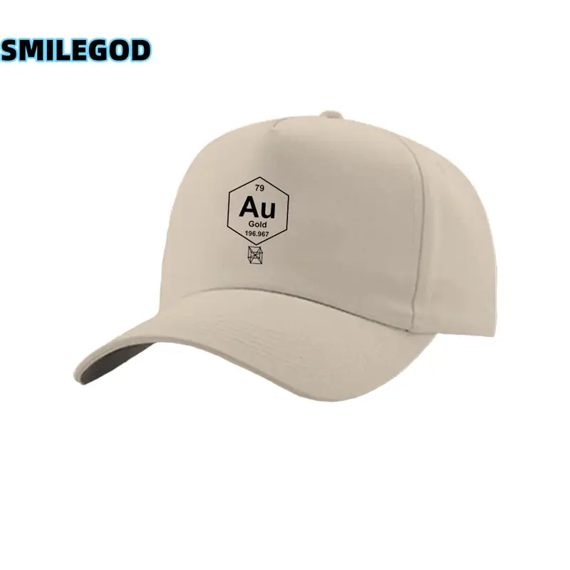 Mendeleev Periodic Table Cap Black Male Female