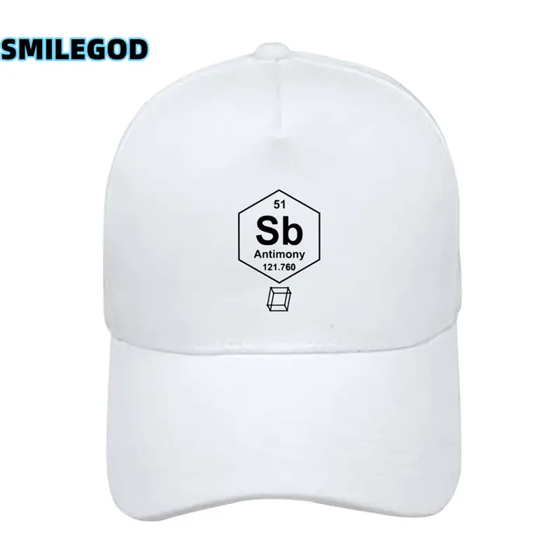 Mendeleev Periodic Table Cap Black Male Female