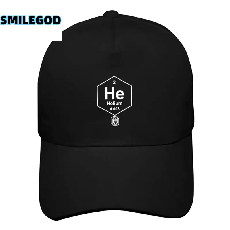 Mendeleev Periodic Table Cap Black Male Female