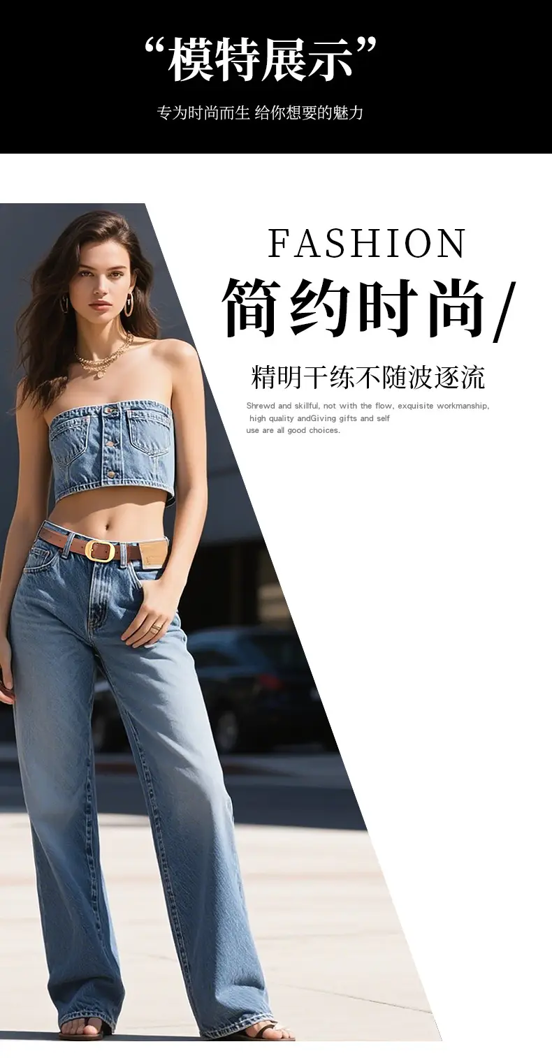 2025 Women's Cross-Border Cowhide Belt Simple Design — feature 3