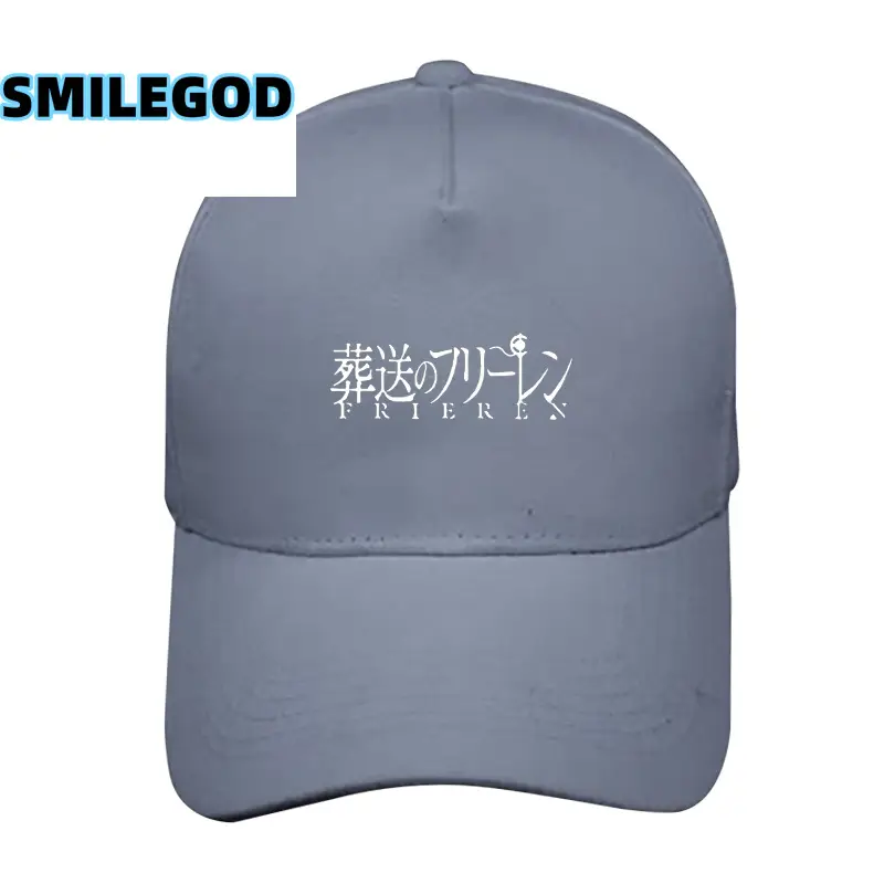 SMILEGOD Anime Printed White Baseball Cap
