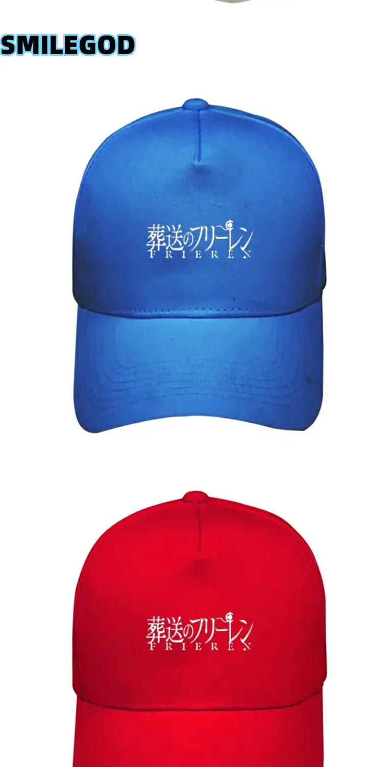 SMILEGOD Anime Printed White Baseball Cap — feature 4