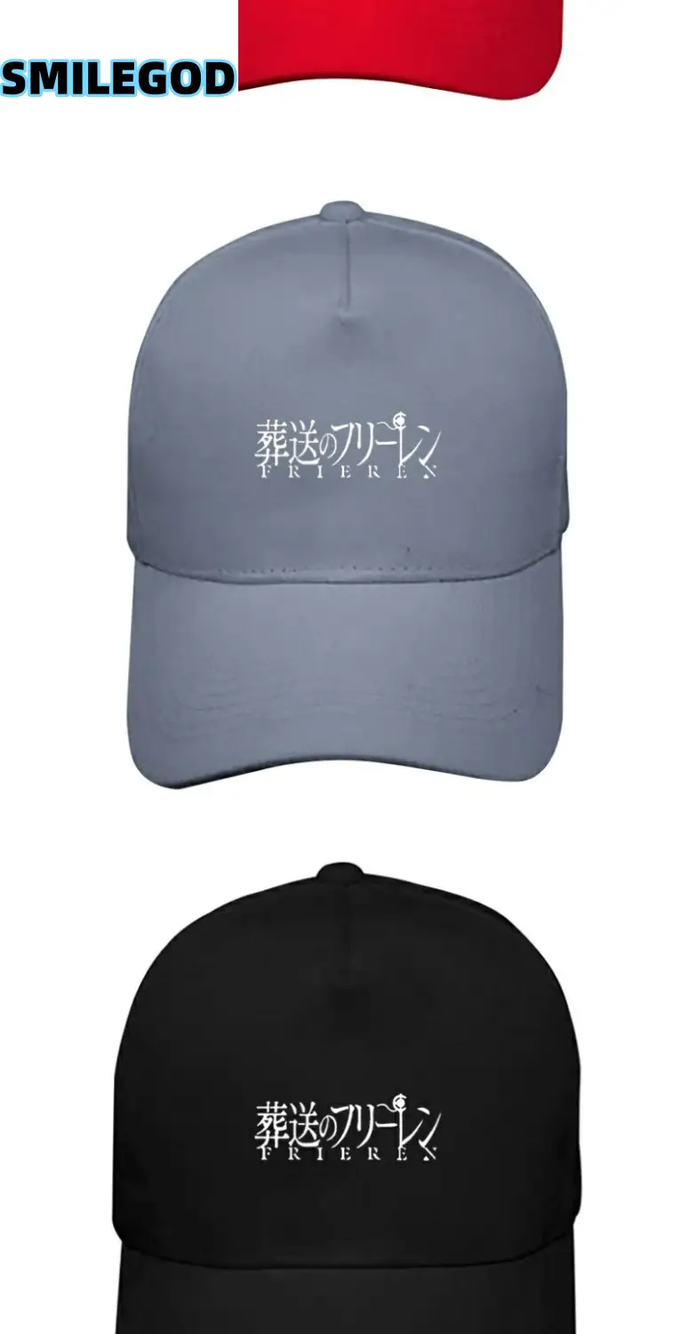SMILEGOD Anime Printed White Baseball Cap — feature 5