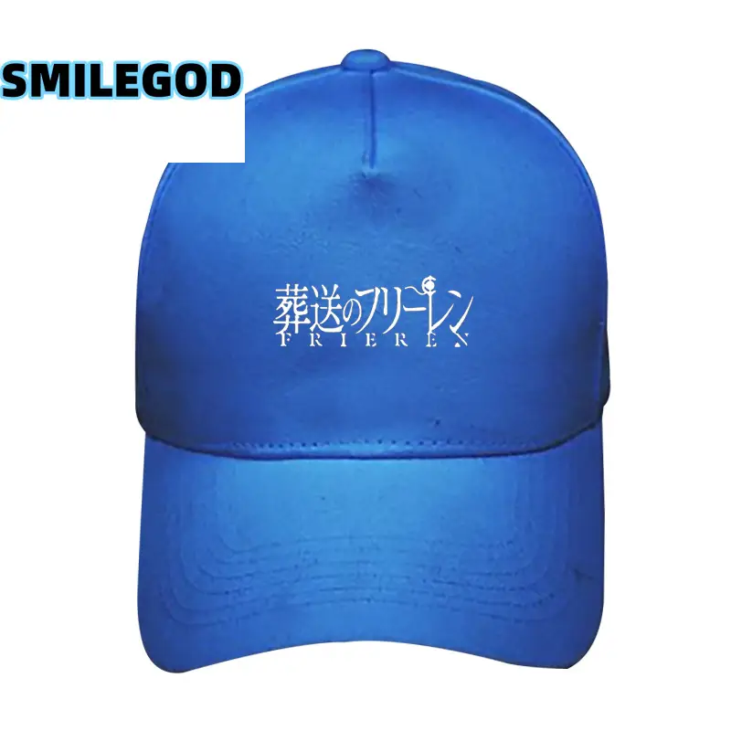 SMILEGOD Anime Printed White Baseball Cap
