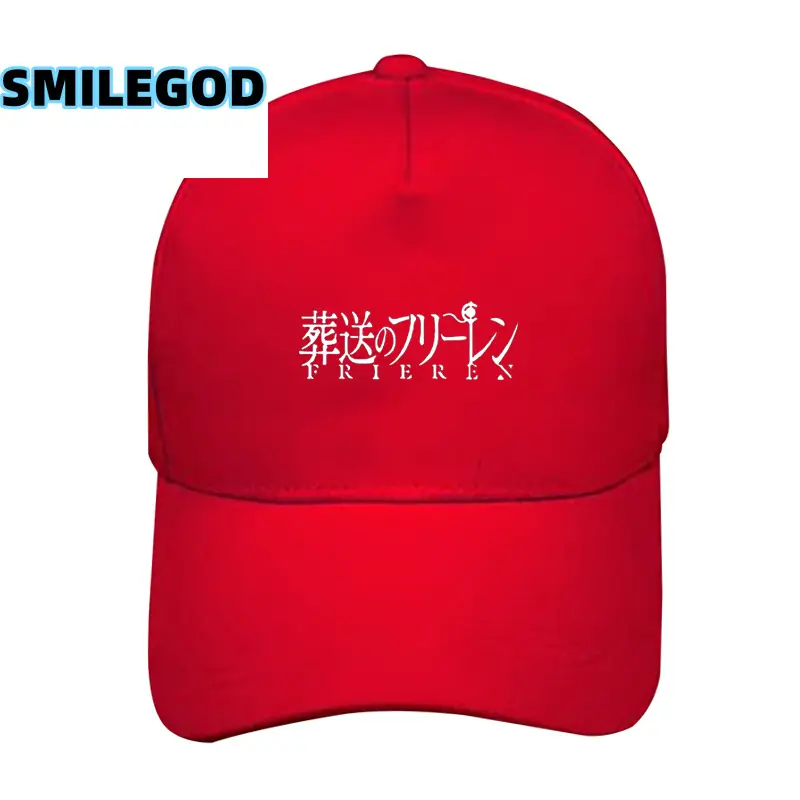 SMILEGOD Anime Printed White Baseball Cap