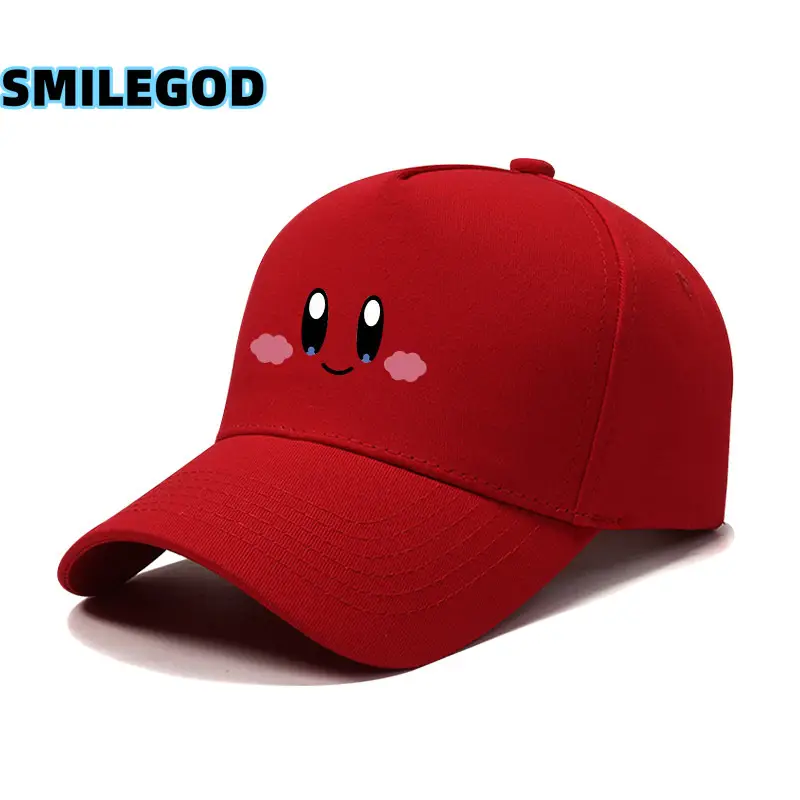 Kirby Game Cap Yellow Sun Hat Unisex Summer - Image 33