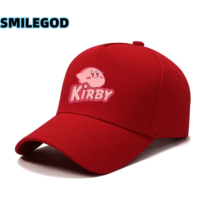 Kirby Game Cap Yellow Sun Hat Unisex Summer - Image 11