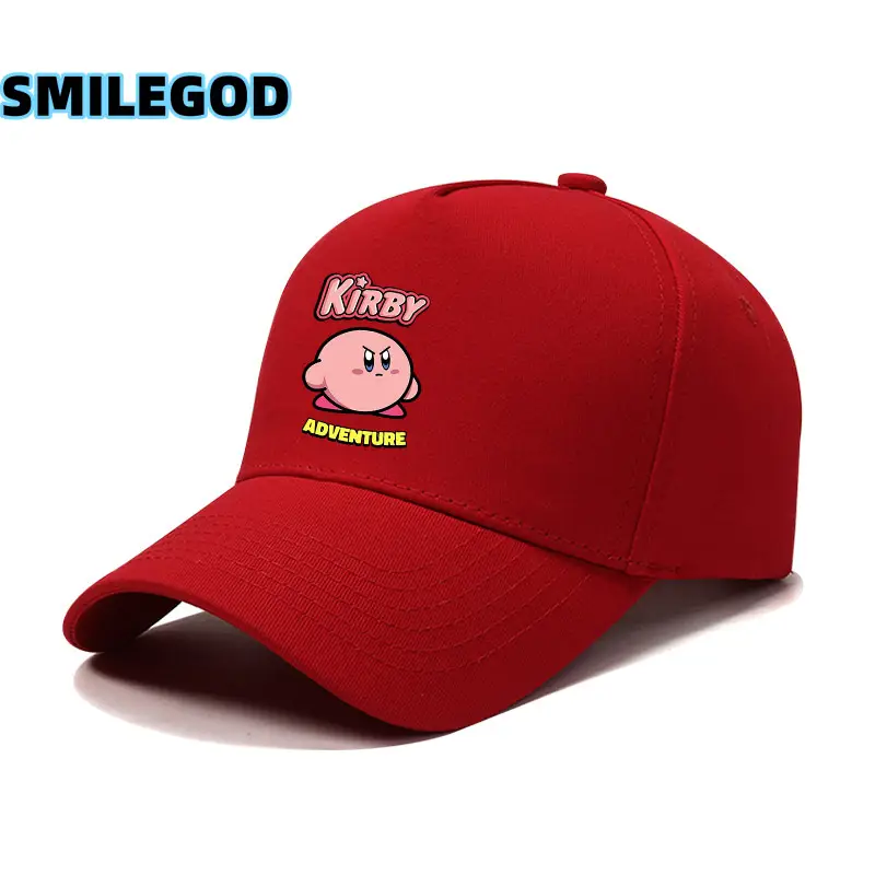 Kirby Game Cap Yellow Sun Hat Unisex Summer - Image 12