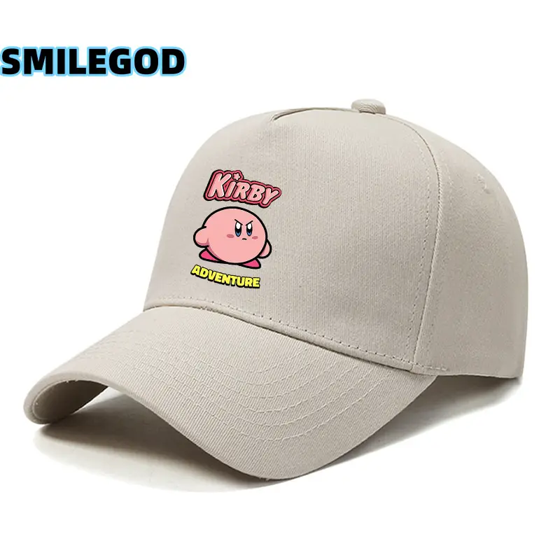 Kirby Game Cap Yellow Sun Hat Unisex Summer - Image 17