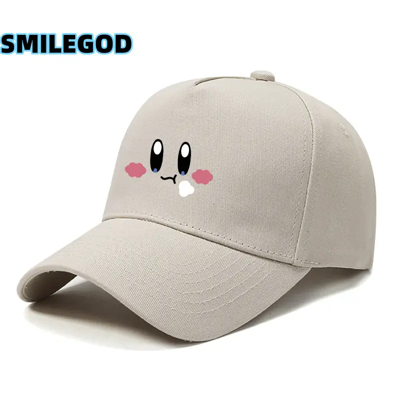 Kirby Game Cap Yellow Sun Hat Unisex Summer - Image 18