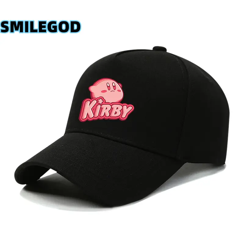 Kirby Game Cap Yellow Sun Hat Unisex Summer - Image 2