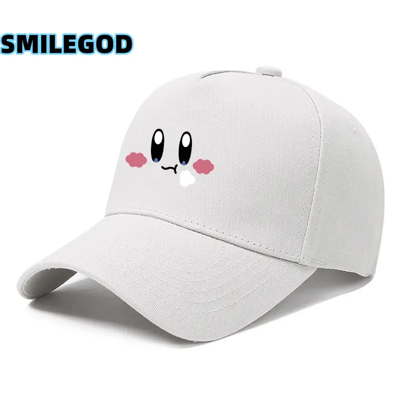 Kirby Game Cap Yellow Sun Hat Unisex Summer - Image 23