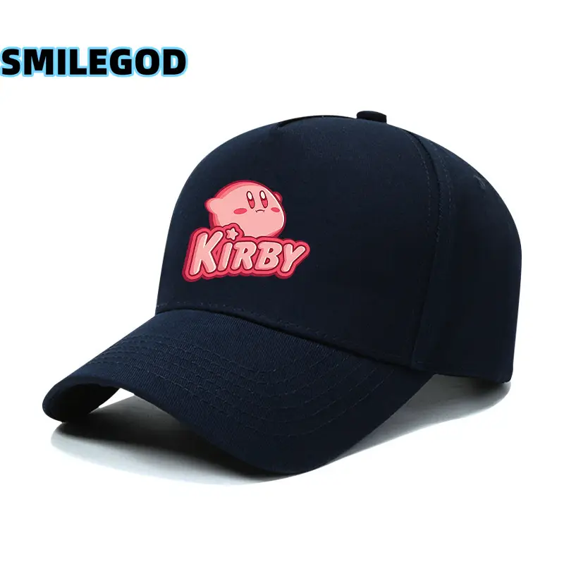 Kirby Game Cap Yellow Sun Hat Unisex Summer - Image 5
