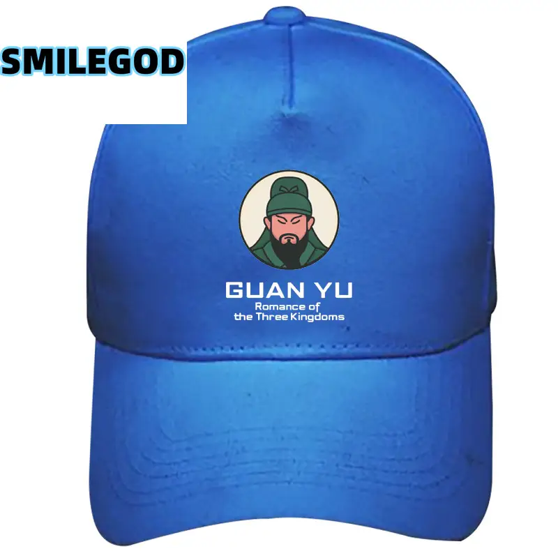 Red Guan Yu Hat with Cao Cao Design - Image 25