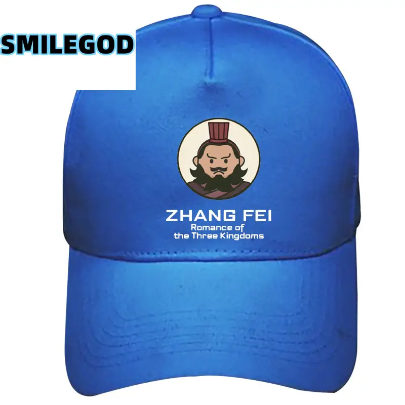Red Guan Yu Hat with Cao Cao Design - Image 30