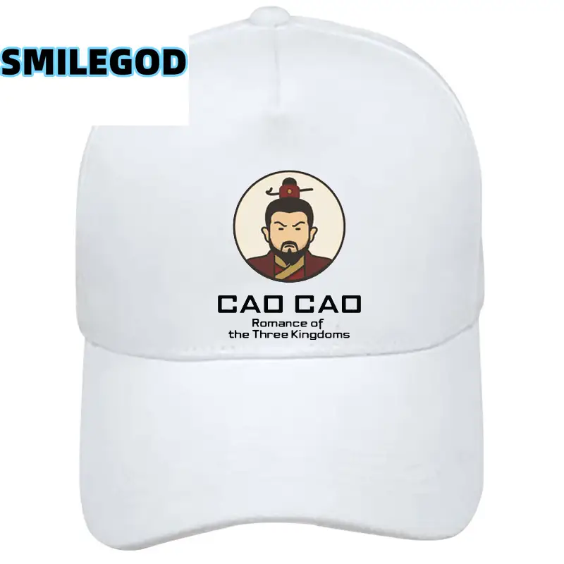 Red Guan Yu Hat with Cao Cao Design - Image 4