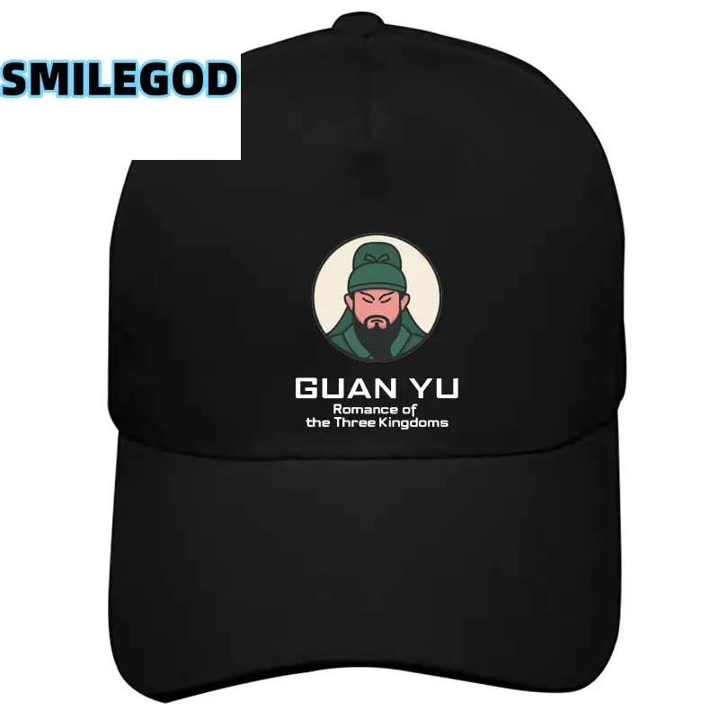 Red Guan Yu Hat with Cao Cao Design - Image 7
