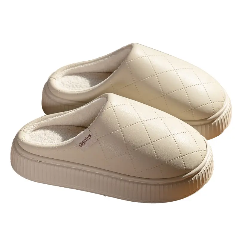 2025 Winter Cotton Slippers for Men, Warm Thick Soles, Non-Slip Indoor Use - Image 9