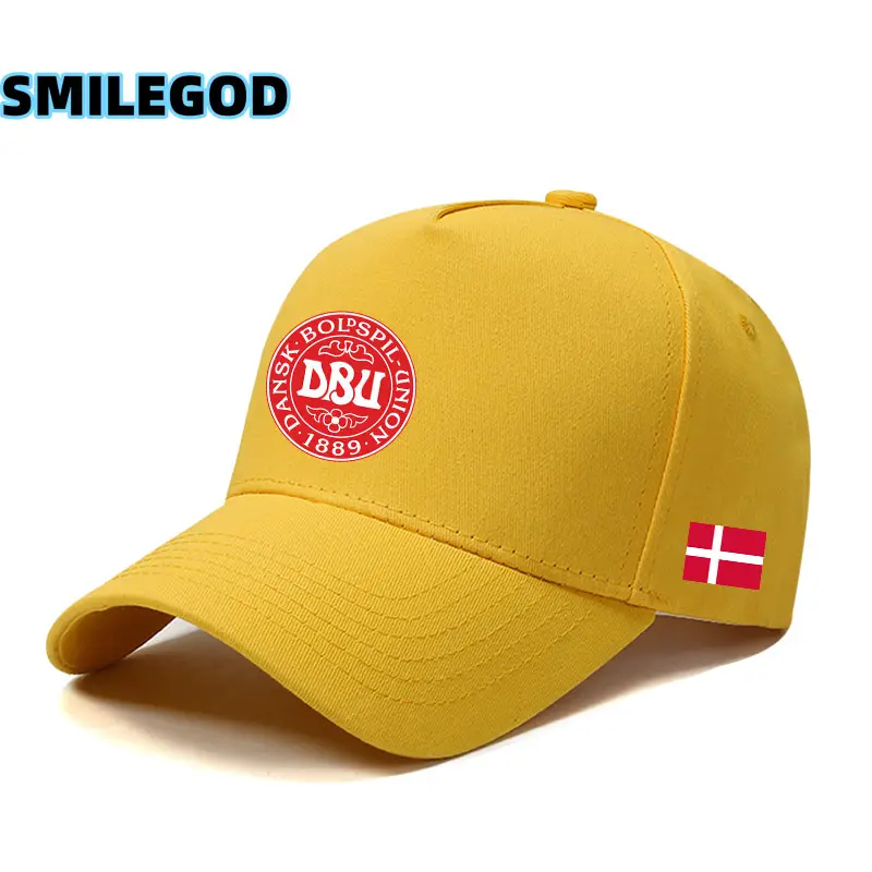 World Cup Denmark Football Cap Men Women Blue