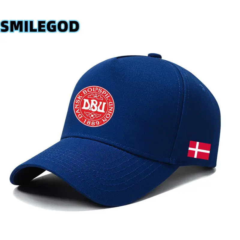 World Cup Denmark Football Cap Men Women Blue