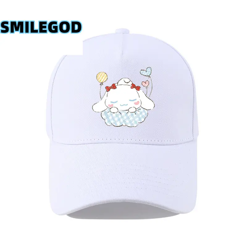 Cute Cinnamoroll Hat Black Cartoon Sunshade Cap