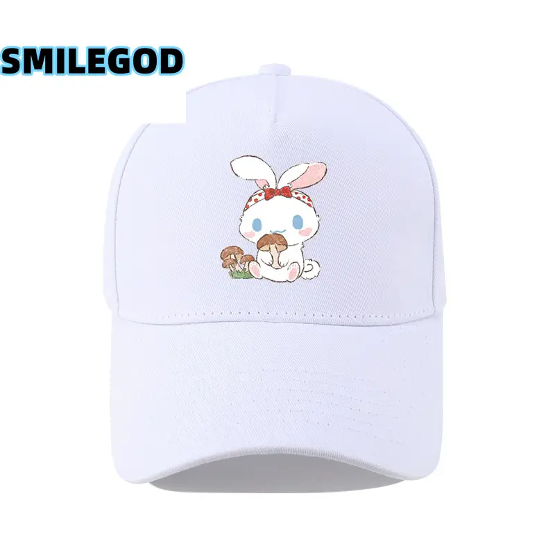 Cute Cinnamoroll Hat Black Cartoon Sunshade Cap