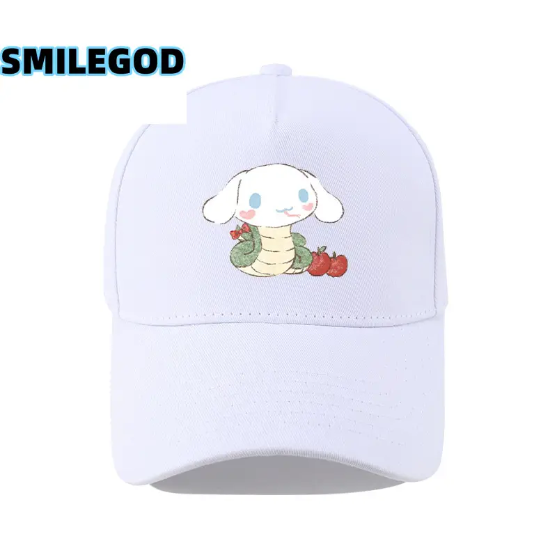 Cute Cinnamoroll Hat Black Cartoon Sunshade Cap