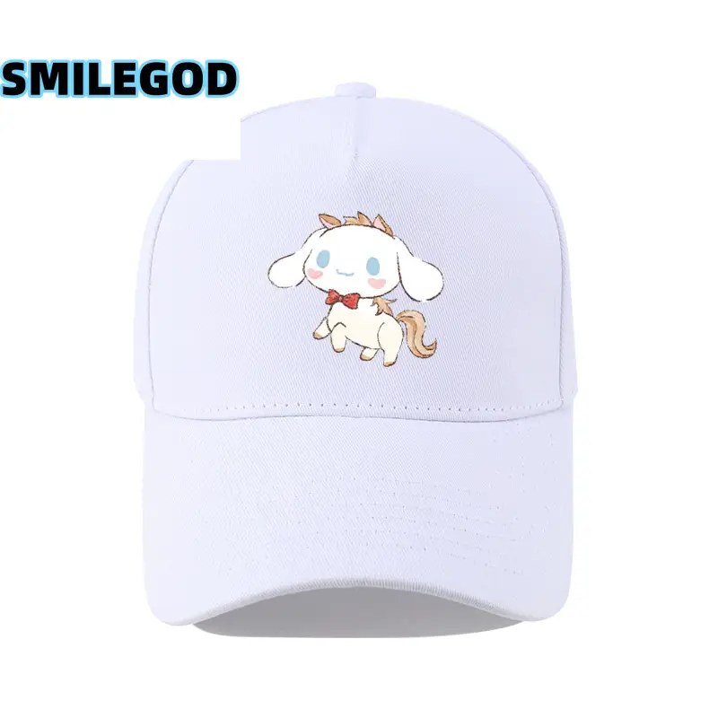 Cute Cinnamoroll Hat Black Cartoon Sunshade Cap