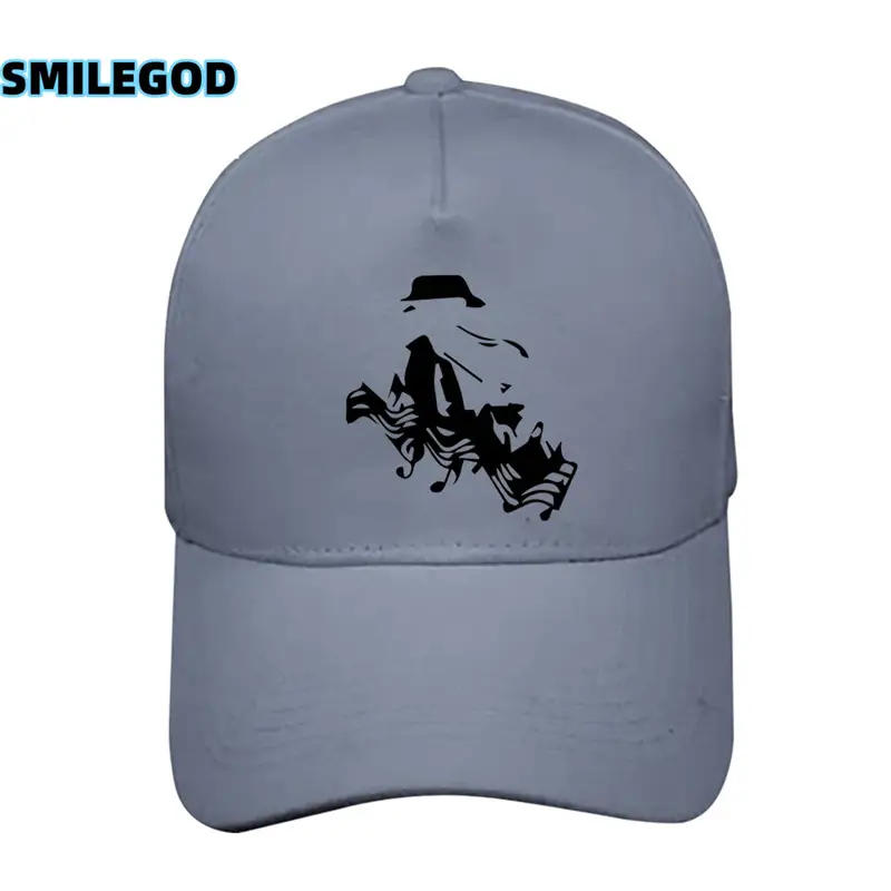 Men Women Saxophone Graphic Cap Grey - Image 19