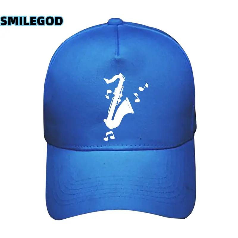 Men Women Saxophone Graphic Cap Grey - Image 22