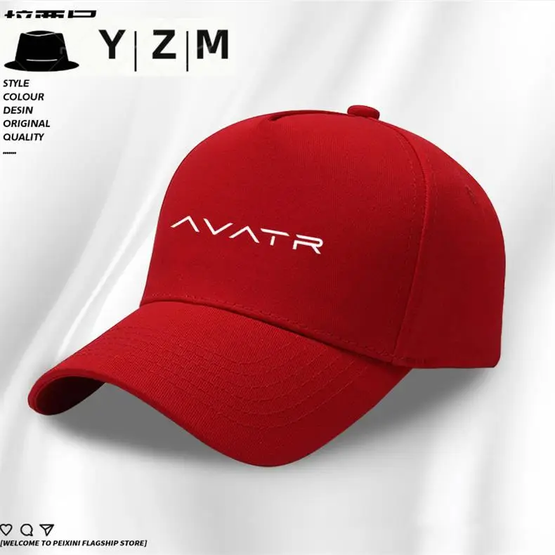 Avatr Printed Blue Men's Cap Yellow — feature 10