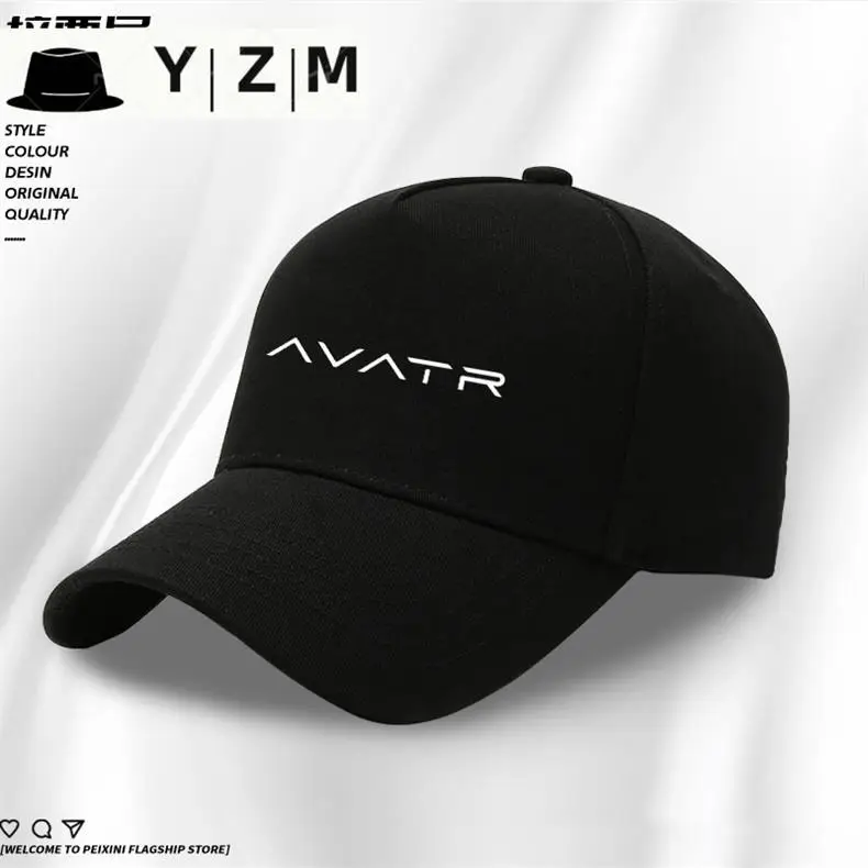 Avatr Printed Blue Men's Cap Yellow — feature 7
