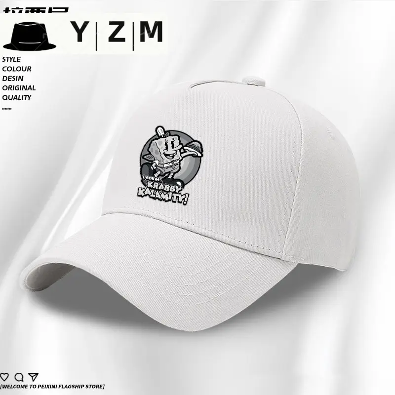 YZIM Beige Anime Hat with Bear Design - Image 5