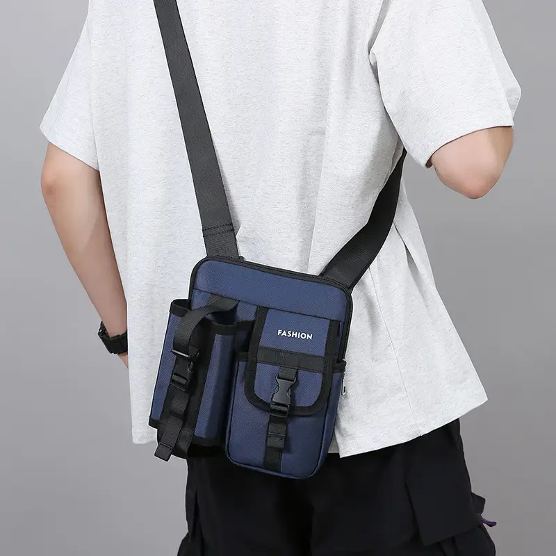 Water Cup Shoulder Bag Black Unisex Crossbody - Image 7