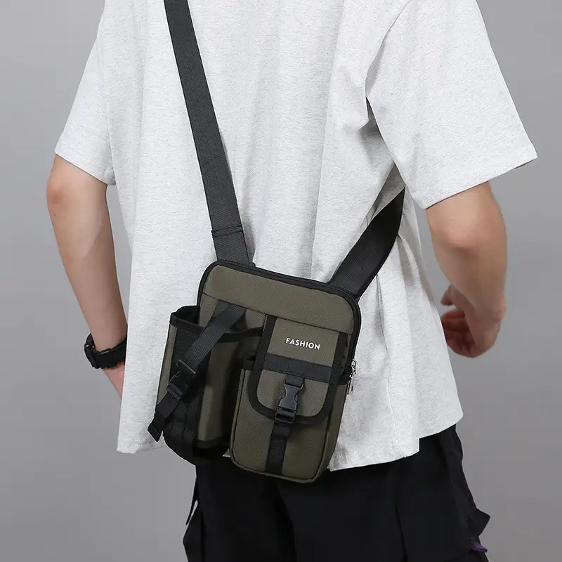 Water Cup Shoulder Bag Black Unisex Crossbody - Image 8