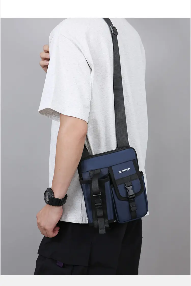 Water Cup Shoulder Bag Black Unisex Crossbody — feature 12