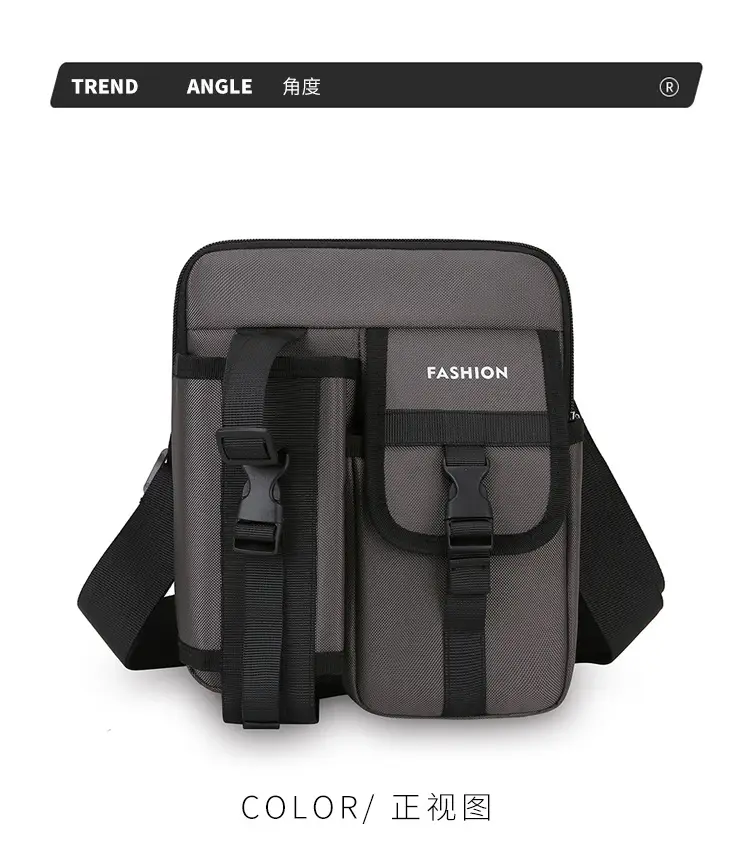 Water Cup Shoulder Bag Black Unisex Crossbody — feature 20