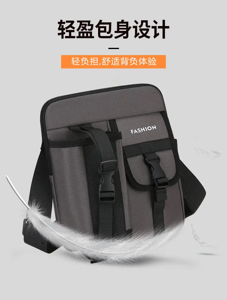 Water Cup Shoulder Bag Black Unisex Crossbody — feature 6