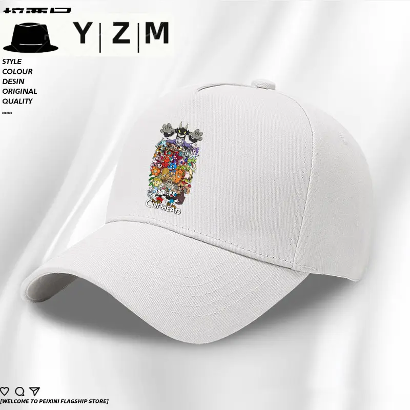 Yizhimei Cuphead Blue Cartoon Cap - Image 9