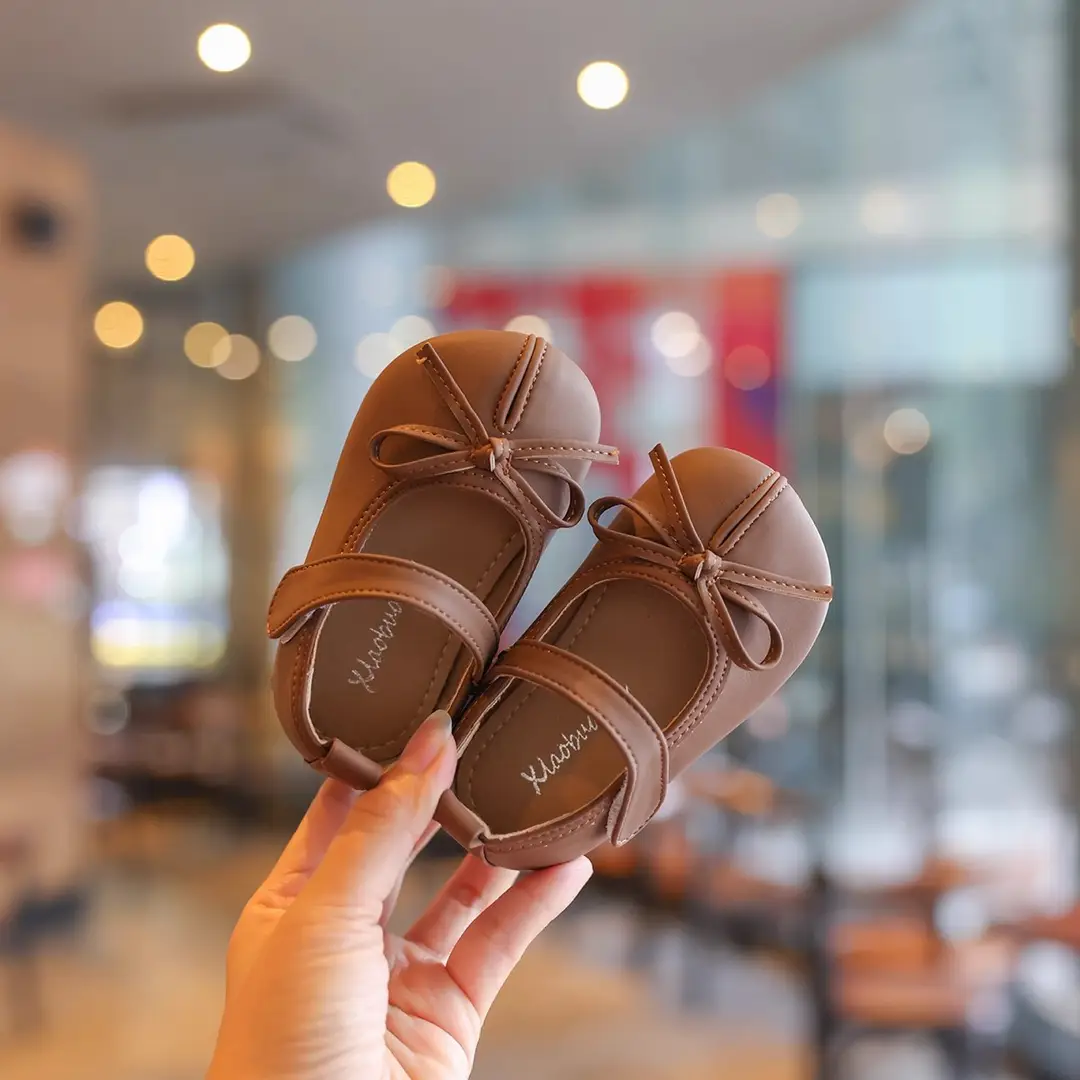 Baby Girl's Shoes, Baby Toddler Shoes, Spring & Fall Soft Sole Fashionable 1 to 3 Year Old Baby Girl's Shoes, Princess Shoes, Soft Leather