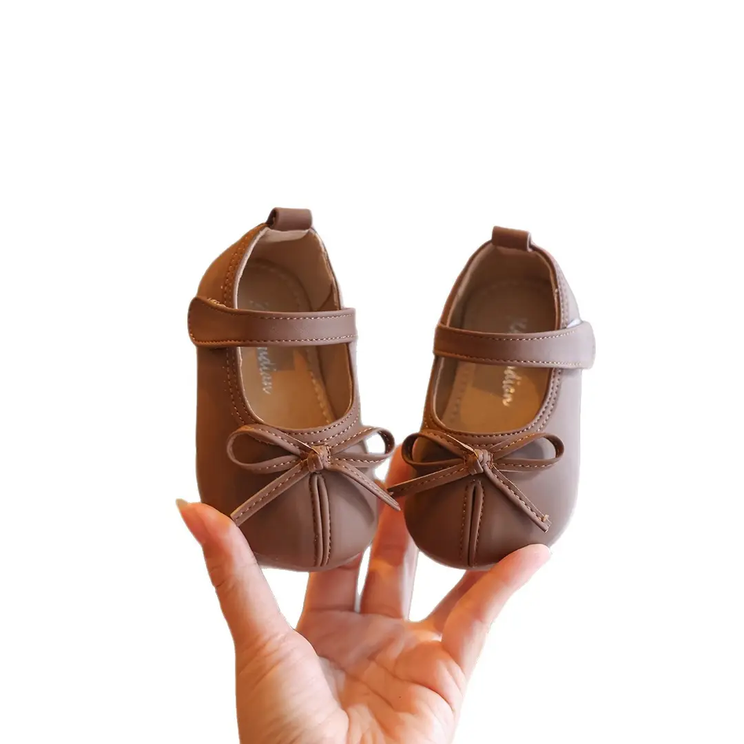 Baby Girl's Shoes, Baby Toddler Shoes, Spring & Fall Soft Sole Fashionable 1 to 3 Year Old Baby Girl's Shoes, Princess Shoes, Soft Leather