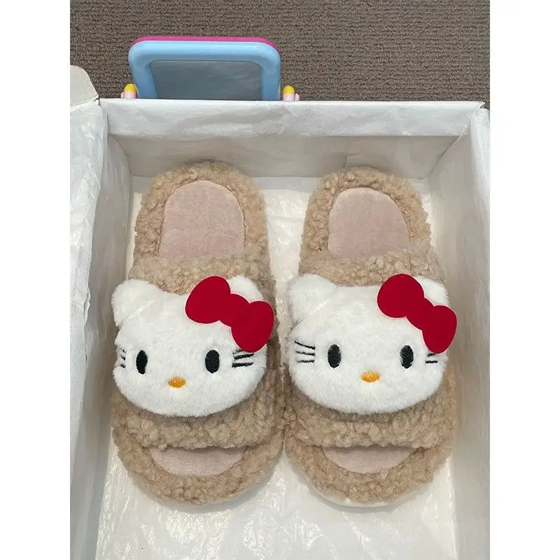 Hello Kitty Warm Cotton Slippers for Women — feature 16
