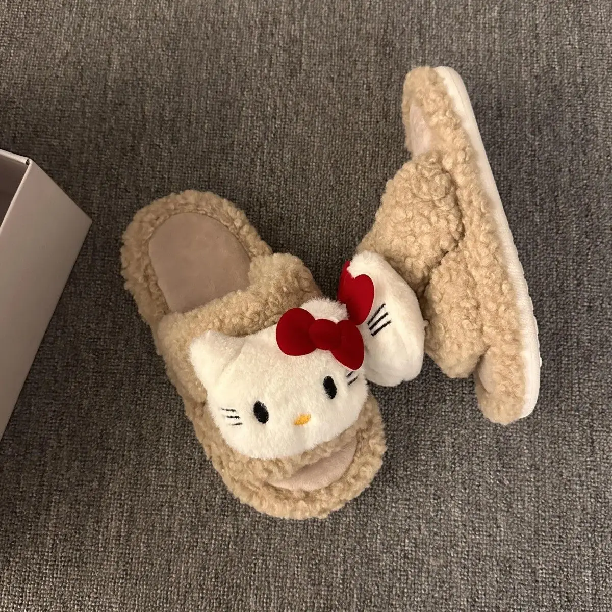 Hello Kitty Warm Cotton Slippers for Women — feature 19