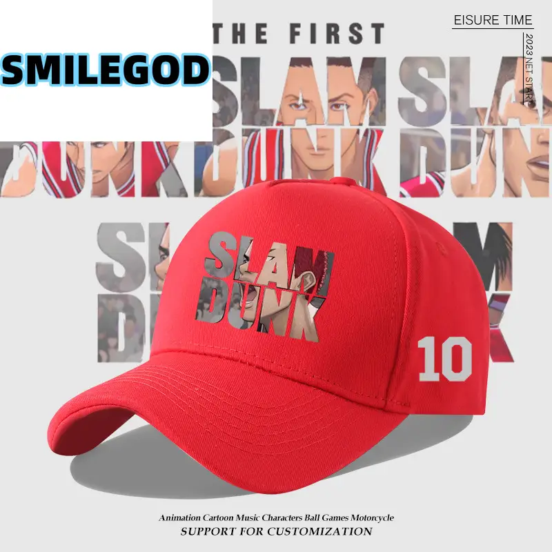 Pink SLAM Dunk Cap with 10 Design - Image 25