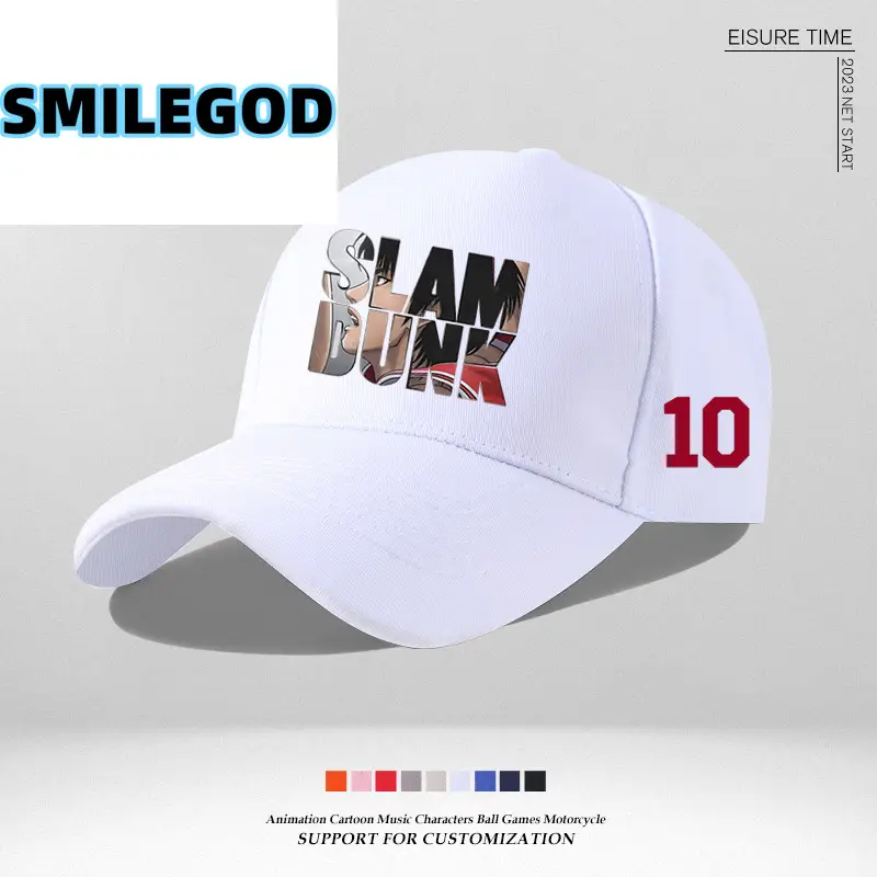 Pink SLAM Dunk Cap with 10 Design - Image 26