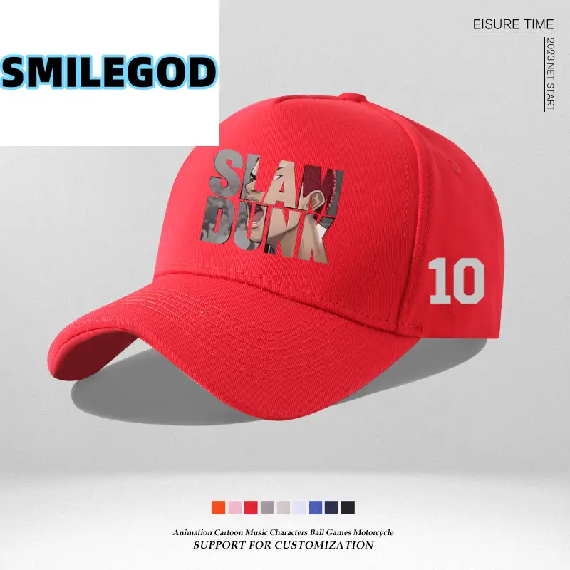 Pink SLAM Dunk Cap with 10 Design - Image 21