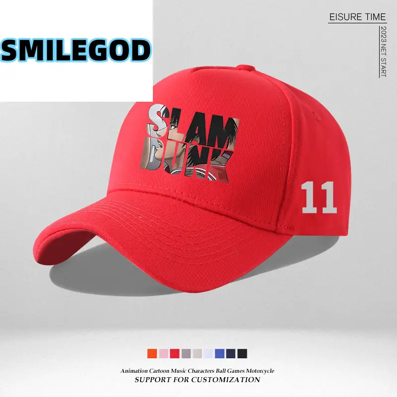 Pink SLAM Dunk Cap with 10 Design - Image 22