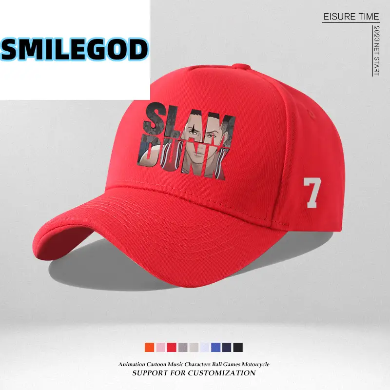 Pink SLAM Dunk Cap with 10 Design - Image 23